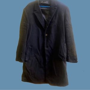Men’s wool cashmere peacoat Calvin Klein jacket